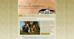 Desktop Screenshot of elcasarmultiasistencia.es