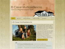 Tablet Screenshot of elcasarmultiasistencia.es